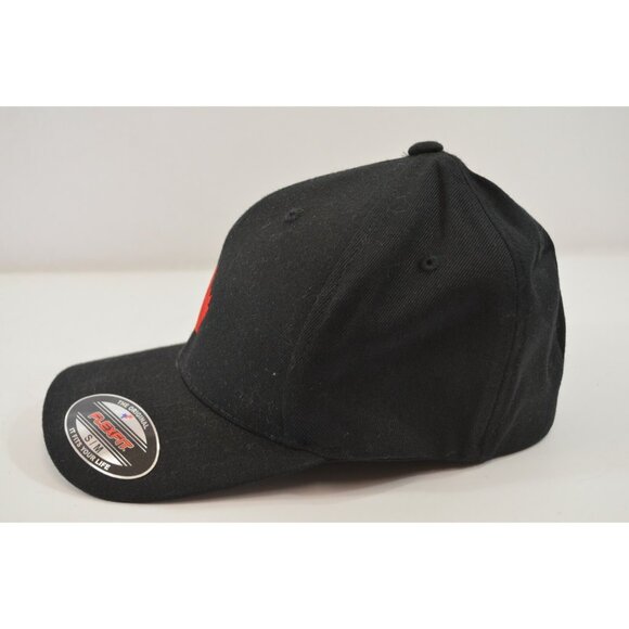 Wicked Canada Maple Leaf Hat Flex Fit Small / Medium Unisex Black Sports Hockey - Picture 4 of 8